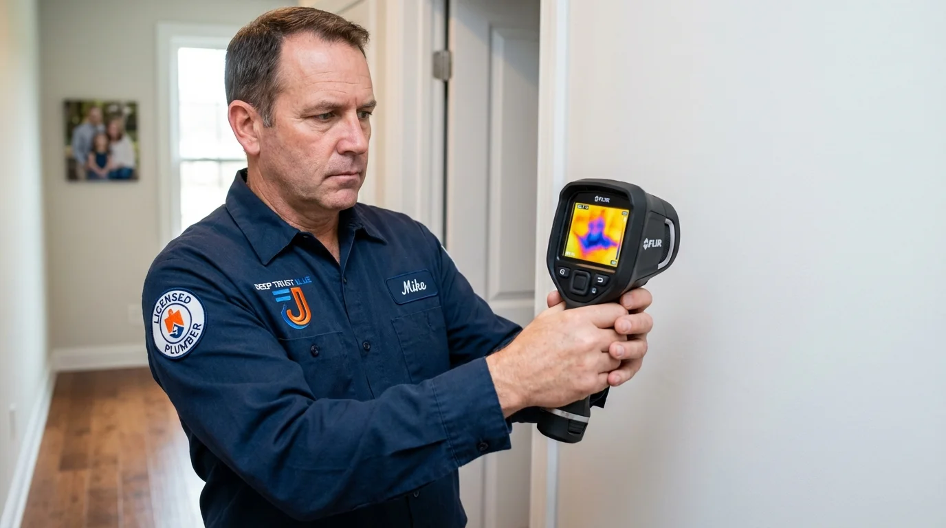 Thermal imaging leak detection by Johns Plumbing LLC in Nocatee